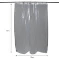 thumbnail image 4 of Bath Bliss 2 Pack PEVA 6 Gauge 70" x 72" Bathroom Shower Liner in Clear, 4 of 8