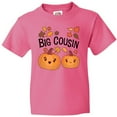 thumbnail image 3 of Inktastic Big Cousin Pumpkins with Fall Leaves Youth T-Shirt, 3 of 5