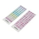 thumbnail image 3 of 2 Pegatinas para Teclado en Inglés Pegatinas de Repuesto para Letras de Teclado en Inglés Fondo Colorido con Letras Negras para Teclados Portátiles de 10 a 17 Pulgadas, 3 of 8