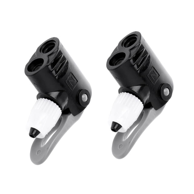 Scienceny Convertidor de inflador de bicicleta, 2 uds., mangueras de bomba, adaptadores de válvula de plástico, convertidores de boquillas de Accesorios para motos