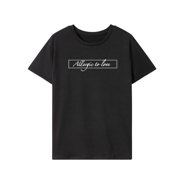 Camiseta para mujer con cuello redondo, camiseta básica para viajes de vacaciones, regalo para mujer, regalo del día de San Valentín XL