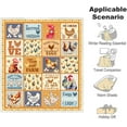 thumbnail image 5 of Chicken Blanket, Chicken Throw Blanket for Women Girls, Chicken Blanket Gift for for Womens, Just A Girl Who Loves Chickens Blanket, Funny Colorful Rooster Blankets for Couch Bed Sofa 60"x50", 5 of 6