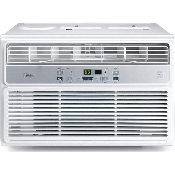 Midea Easycool Window Air Conditioner Cooling Dehumidifier Fan With Remote Control 10 000 Btu Rooms Up To 450 Sq Ft Maw10r1bwt Model Walmart Com Walmart Com