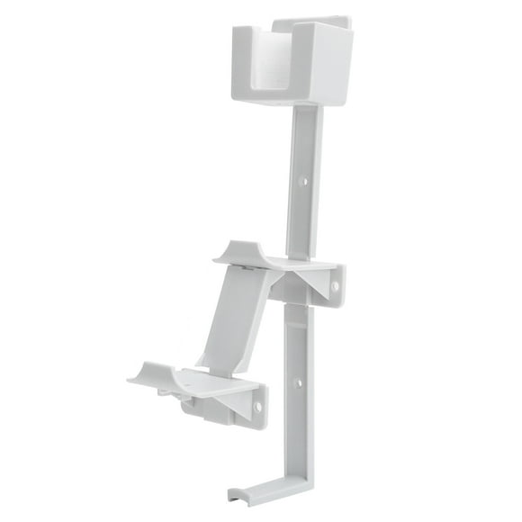 Support Mural pour Manette, Support Mural pour Casque Installation Facile Universel en Forme de L Multifonction pour Manettes de Jeu PS5 / / Switch Noir, Blanc