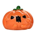 thumbnail image 4 of Figura de esqueleto de calabaza de Halloween, decoración de resina, artesanía, adorno de escritorio para pecera, decoración de Halloween, 4 of 4