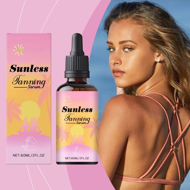 Bronceado sin sol: color trigo oscuro, hidratación suave, piel iluminada, 60 ml