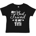 thumbnail image 3 of Inktastic My Best Friend is My Titi with Hearts Boys or Girls Toddler T-Shirt, 3 of 5