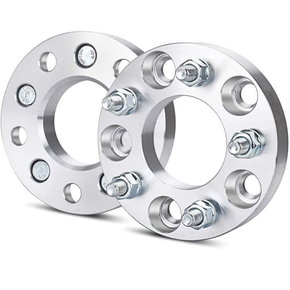 2X 5x4.75 to 5x4.5 Wheel Adapters 1" Inch Use 5x114.3 Rims On 5x4.75 Cars 12x1.5