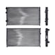 thumbnail image 1 of Radiador de Agua Volkswagen Golf 1998 A 2002 L4 1.8L Aut Generica 1 Pieza Tomas lineales, 1 of 4