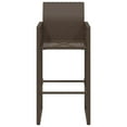 thumbnail image 5 of vidaXL Garden Bar Stool Brown PE rattan, powder-coated steel Standard, 5 of 10