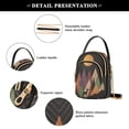thumbnail image 4 of FORMRS Crossbody Bag for Women Quilted Travel Shoulder Cell Phone Purse with Chain Strap Handbag, Abstract Mountain, 4 of 7
