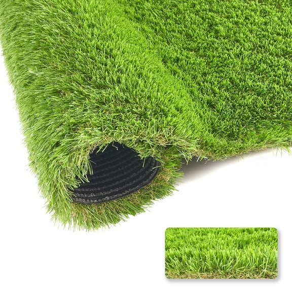 Homefun Lawn Artificial Grass Turf 3x5 FT Indoor Outdoor Garden Lawn Landscape Synthetic Grass Mat