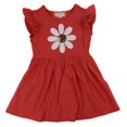 thumbnail image 4 of BTween 3 Piece Girls Summer Dress Set - Short Sleeve Casual Skater Dresses, Chamb, 14/16, 4 of 4