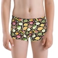thumbnail image 5 of Yiaed Fruits Print Boys' Boxer Briefs Cotton Casual Stretch Comfort Boys Boxers - Kids Boxer Briefs Underwear for Boys (6-18)-X-Small, 5 of 5