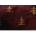 thumbnail image 3 of oneOone Cotton Silk Fabric Christmas Tree Ikat Printed Craft Fabric BTY 42 Inch Wide, 3 of 3