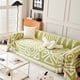 thumbnail image 1 of Nvzi Funda de sofá de chenilla verde, funda de sofá con borlas estilo bohemio, funda de toalla para sofá de sala de estar,lavable, protector de sofá de 70,87 x 51,18 pulgadas, 1 of 4