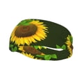 thumbnail image 2 of Goofa Sunflower3 Pattern Sweatbands Sports Headband for Men & Women,Moisture Wicking Athletic headband,Breathable Sweatband,Sports accessories,Workout gear, 2 of 9