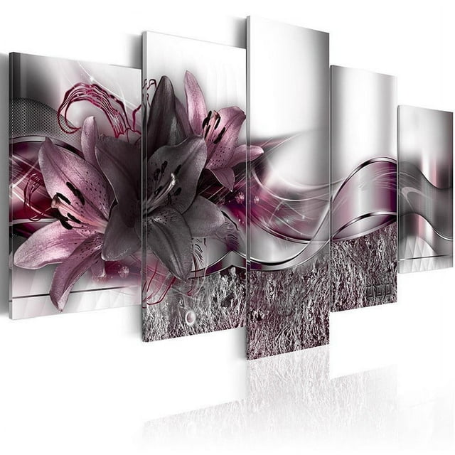 Bgsha 5PCS Modern Art Oil Painting Drawing Canvas Print Wall Picture Decor Unframed