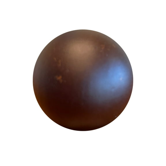 Walnut Dark Wooden Ball Lamp Finial 1.5"H
