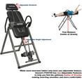 thumbnail image 3 of Innova ITX9700 Inversion Table with Memory Foam Lumbar Pad, 3 of 8