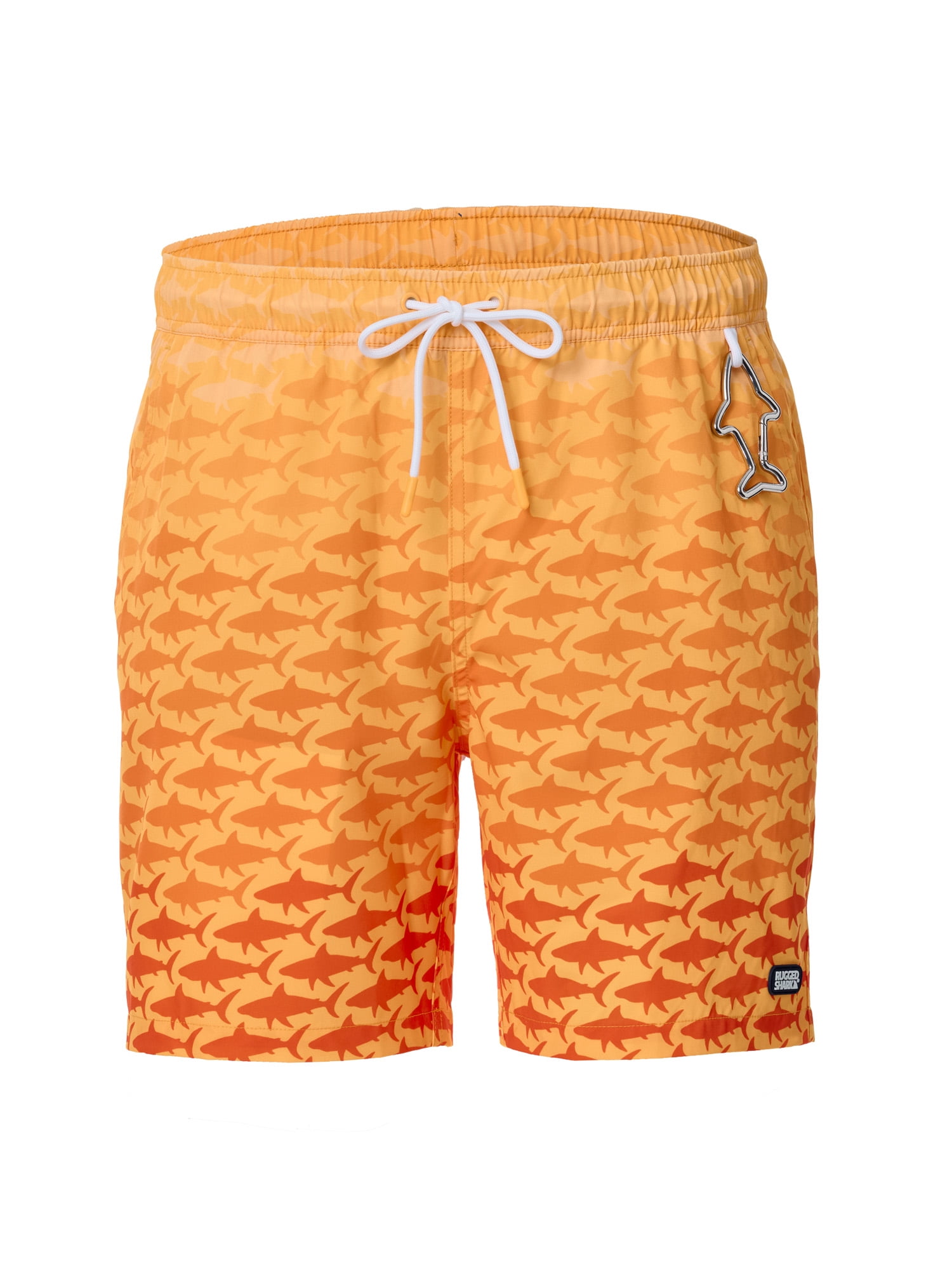 Rugged Shark Mens & Big Mens Swim Trunks, 7" Inseam, Sizes S-3XL