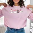 thumbnail image 2 of Cute Cat Lover Valentine Sweatshirt, 2 of 11
