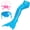 B, variant on 【Uhome】3-12Y Girls Mermaid Swimsuit 3PCS Hot Spring Bikini Bathing suits with Fish Tail Kids Beach Costume Set