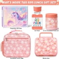 thumbnail image 3 of Set de loncheras Fimibuke Bento para niños con termo de 960 ml y bolsa, 3 of 9
