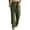 Army Green, variant on SGMVNU Mens Lightweight Casual Pants - Spring Summer Solid Color Painted Cotton Linen Loose Plus Size Trouser with Pockets, Fashion Beach Wear, Pants Lightweight Breathable(Size XL,Navy)