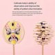 thumbnail image 3 of Wooden Spiral Lollipop Toys Rotating Spin Magic Wand Stress Relief for Adults Chinese Opera Face Yellow, 3 of 5