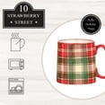 thumbnail image 6 of 10 Strawberry Street Bella Holiday Mug Tartan, Set of 4, 6 of 7