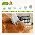 thumbnail image 5 of JIOABL Dog Grooming Kit, 2.5L Pet Hair Vacuum, 5-In-1 Electric Clippers Cleaning Set for Dogs, Cats, and Other Animals, 5 of 6