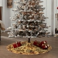 thumbnail image 6 of Bingfone Christmas Tree Skirt Mat Christmas Decoration Interior 30"-Vintag Ancient Sailboats, 6 of 8