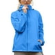thumbnail image 2 of Chaquetas y abrigos casuales con capucha de manga larga para mujer, chaquetas cortavientos con capucha, sudaderas con capucha para el sol, impermeables ligeros con bolsa de almacenamiento, abrigo para, 2 of 9