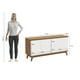 thumbnail image 4 of Aparador Bufetero Canela/Blanco 4 Puertas 156 cm Kappesberg, 4 of 10