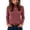 Vermilion #34, variant on DORKASM Women's Sweaters Turtleneck Lightweight Comfort Blouses Long Sleeve Slim Fit Ribbed Knit Comfy Bottoming Shirts Fall Winter Casual Stretch Pullover Hot Pink XL
