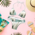 thumbnail image 6 of Polar Bear Swimming Suit Bikini Set Bikinis, Detachable Sponge, Adjustable Strap, Two-Pack, Beach Pool Party Vacation Wear, 6 of 6