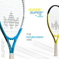 thumbnail image 2 of Diadem Super 21" Junior Tennis Racket,Strung, 7oz, Ages 6-8, Yellow, 2 of 5