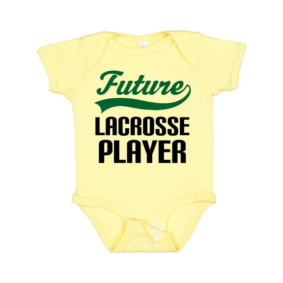 Inktastic Future Lacrosse Player Boys Baby Bodysuit