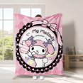 thumbnail image 1 of 3D Printing, Cartoon Soft Double Flannel Blanket, Super Soft Blanket, Suitable For Living Room, Sofa, 1 of 3
