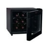 Haier HVT12ABB - Wine cooler - width: 18.1 in - depth: 22.3 in - height: 16 in - black