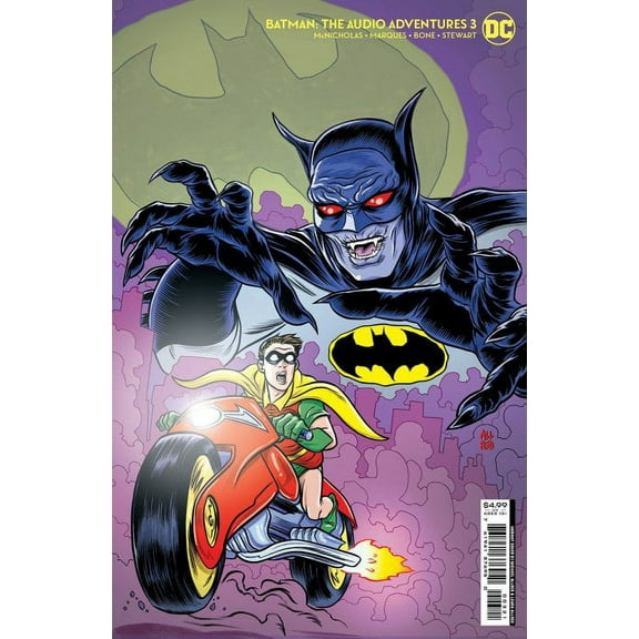 Batman: The Audio Adventures #3A VF ; DC Comic Book