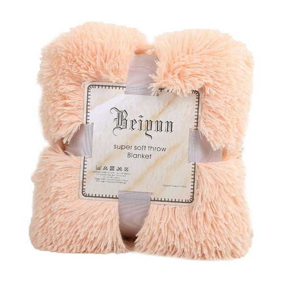 KDFWDM Soft Fluffy Shaggy Warm Bed Sofa Bedspread Bedding Sheet Throw Blanket, Valentine's Day Present