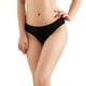 thumbnail image 1 of Gibobby Ropa interior bikini elástica para mujer Ropa interior estilo deportivo para mujer, bragas transpirables, tangas seda hielo con palabras para mujer （Negro， M), 1 of 5