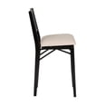 thumbnail image 3 of Powell Bauer 26" Indoor Counter Stool, Black/Beige, 3 of 26