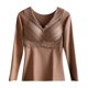 thumbnail image 2 of Ropa interior térmica para mujer, de invierno, autocalentable, cálida y sin costuras, de forro polar, resistente al frío., 2 of 3