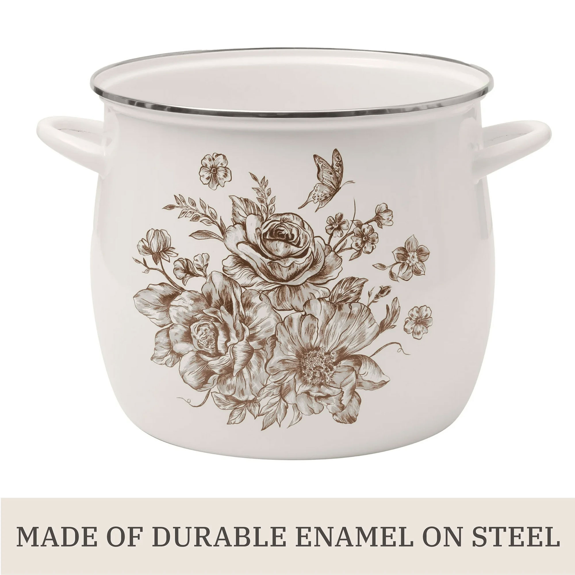 The Pioneer Woman Agatha 12 Qt Enamel Stock Pot photo 8