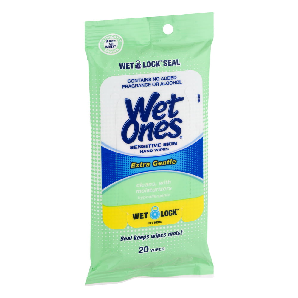 Save on Wet Ones Sensitive Skin Hand & Face Wipes Fragrance Free Order  Online Delivery