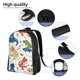 thumbnail image 5 of Balery Dinosaur Mochila - Mochila Estilosa y Duradera para Laptop de 15 Pulgadas con Tela Oxford Impermeable, 5 of 8