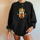 thumbnail image 2 of Blusa informal de manga larga con estampado de calabaza de Halloween para mujer Fridja hj3230, 2 of 6